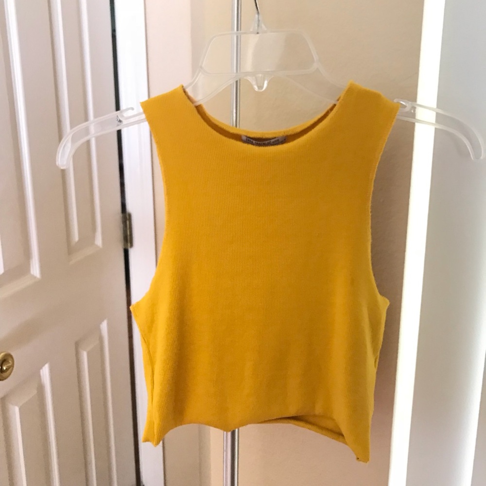 Mustard Yellow Zara Tanktop